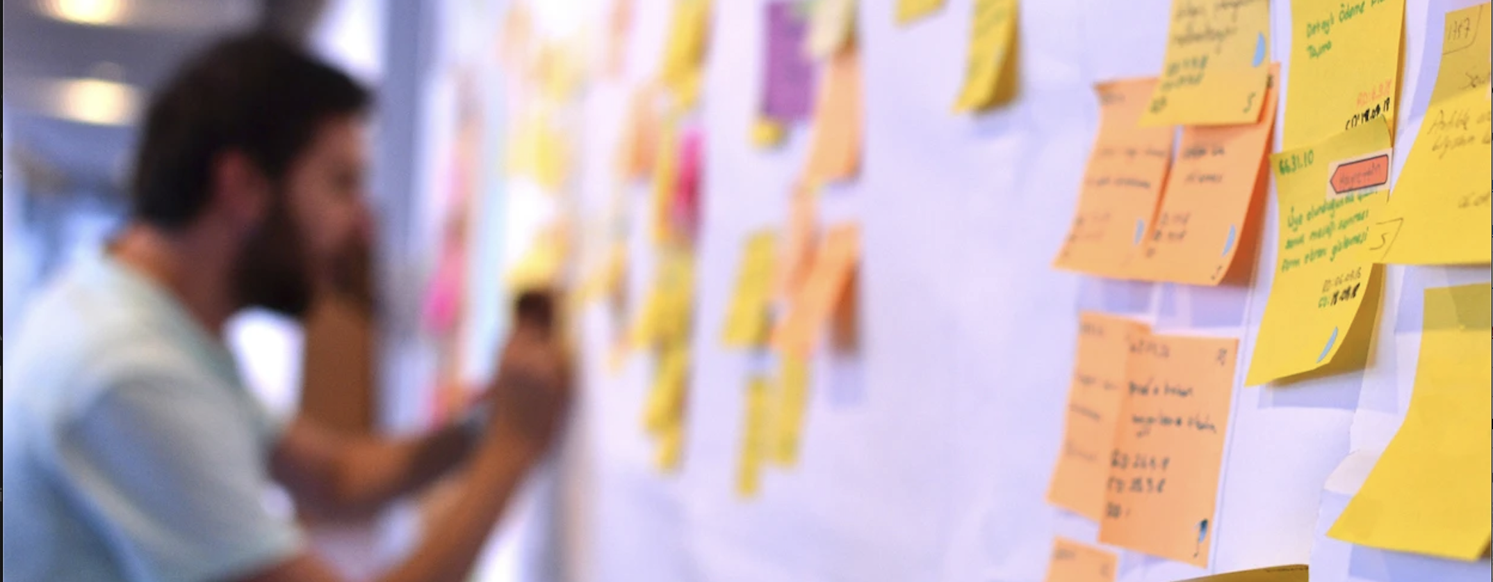 Persona usando la metodología scrum